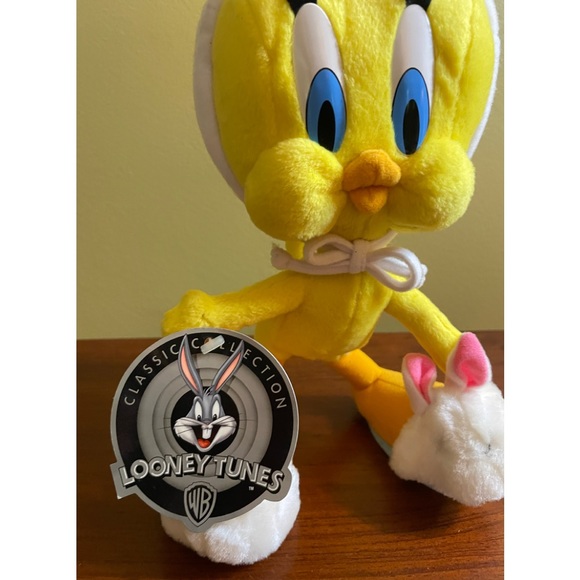 Warner Bros. Tweety Bird Bunny Ears & Slippers - Picture 3 of 13